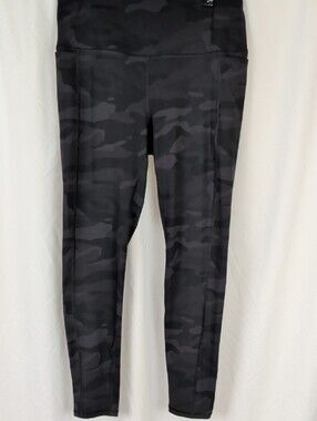 NWT Spyder Active Camo High Waisted Leggings with Side Pockets Size L